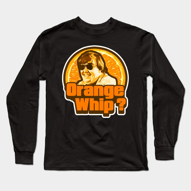 Orange Whip ? Long Sleeve T-Shirt by NineBlack